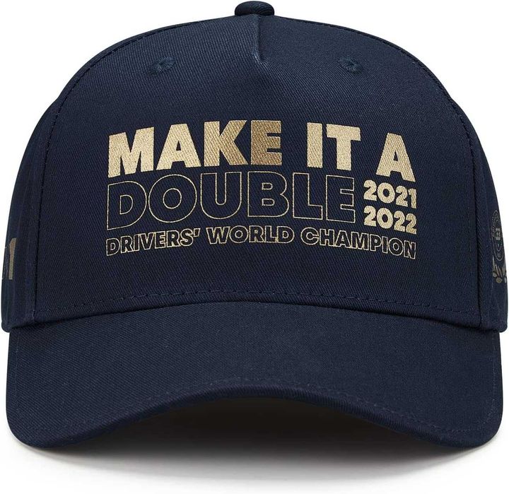Șapcă Oracle Red Bull Racing Max Verstappen World Champion Formula 1 F1 albastră bumbac 100% reglabilă Fan MOTOR CURSE RALIU ATV AUTO Sofer Barbat