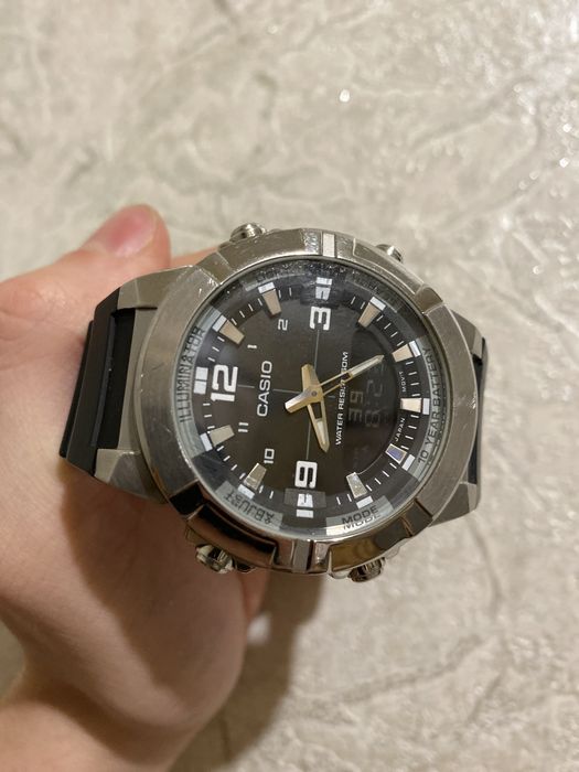Часы Кварцевые CASIO AMW-870-1AVDF сталь