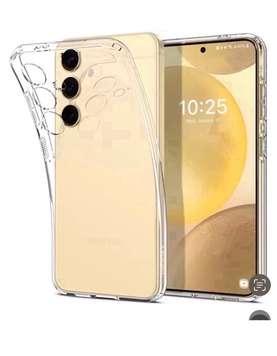 Husa Samsung S21 S22 S23 S24 S25 S26 Plus Ultra Edge Neagra/Transparenta