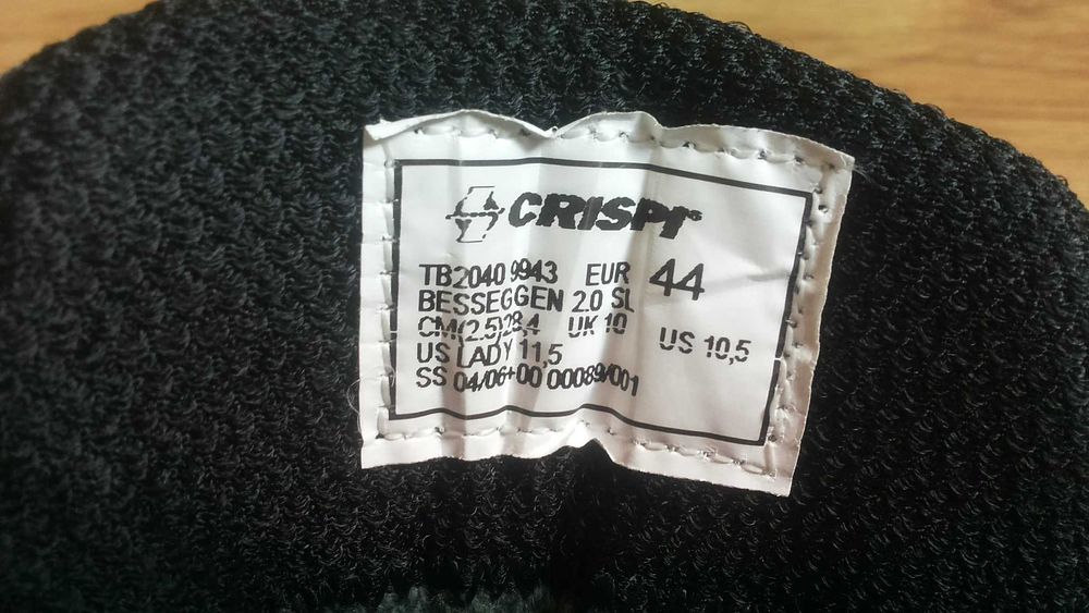 CRISPI BESSEGGEN 2.0 GORE-TEX Leather Boots размер EUR 44 обувки водонепромокаеми - 2400