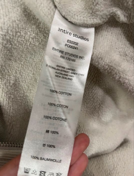 entire studios eternal zip hoodie