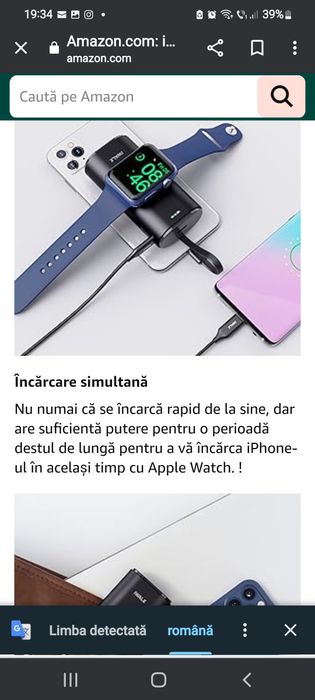 Încărcător pentru  Apple iPhone/iPad/Watch