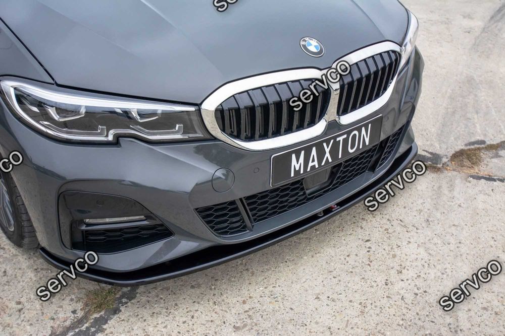 Prelungire bara fata Bmw Seria 3 G20 M-Pack 2019- v3 - Maxton Design
