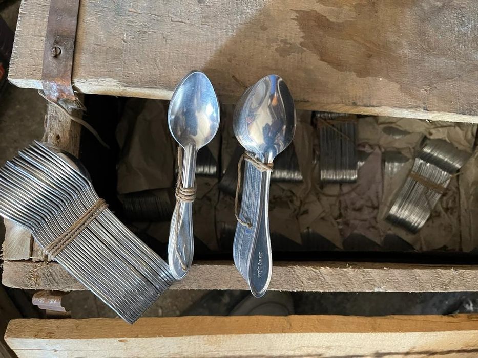 Ложка чайная алюминий новые для чая