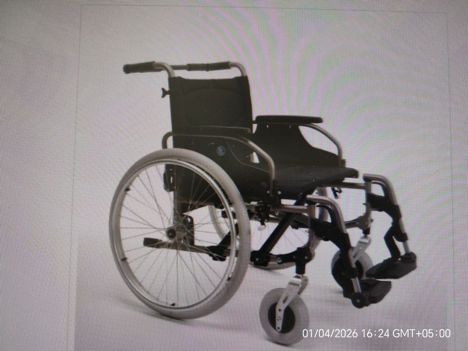 Коляска инвалидная, усиленная.