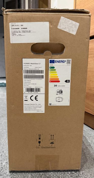 Huawei MateView GT 27” – QHD 165Hz, Curved – XWU-CBA – като нов