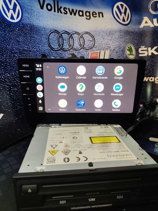 Navigație MIB2.5 Volkswagen 9.2" Passat B8, Tiguan, Golf 7, Arteon – 3