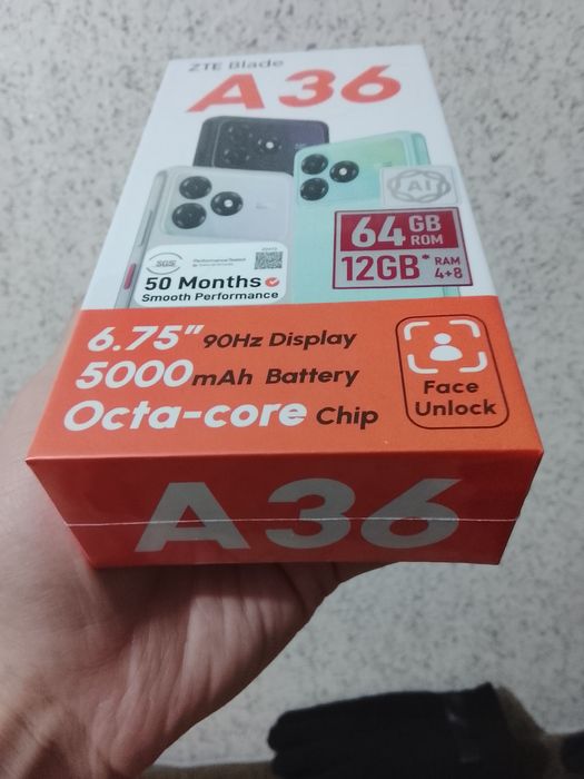 Телефон Zte A 36