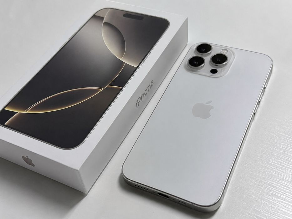 iPhone 16 Pro Max 256GB
Apple iPhone 16 Pro Max