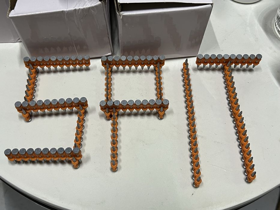 1000 Cuie pistol Toua, alsafix, Spit pulsa, hilti gx2