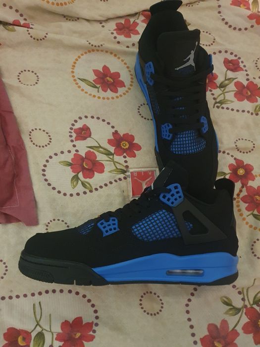 Jordan 4 blue thunder 44