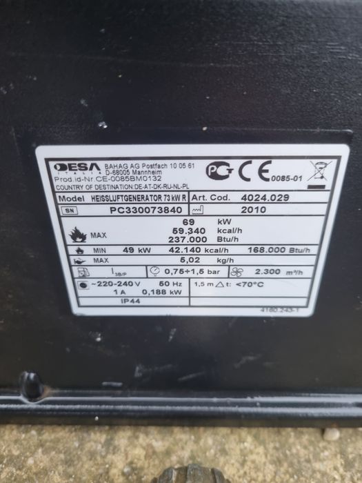 Tun caldura gpl Herkuless 49 kw