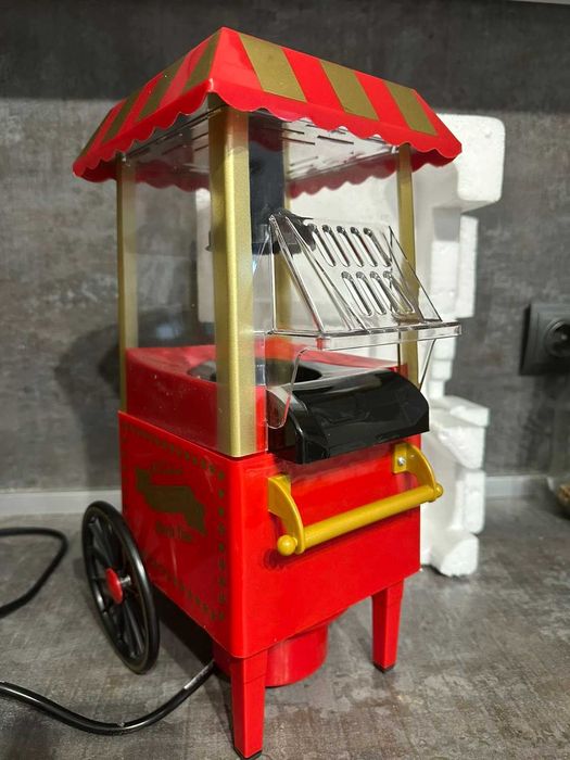 Ретро Машина за Пуканки | Домашна Машина за Пуканки