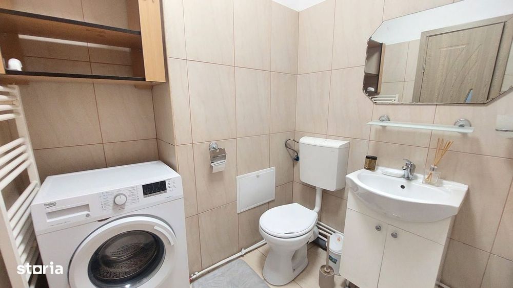 0 Comision2 camere, zona Petrom, 49 mp, finisat modern