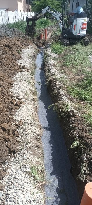 Fose septice ecologice cu montaj, sistem de drenaj