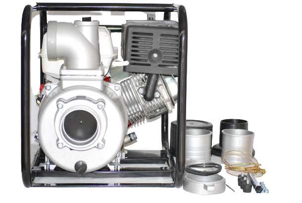 Водна помпа 4 цола, бензинова, за поливане и отводняване