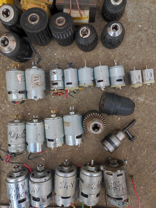 Desulfator baterii, motoare electrice