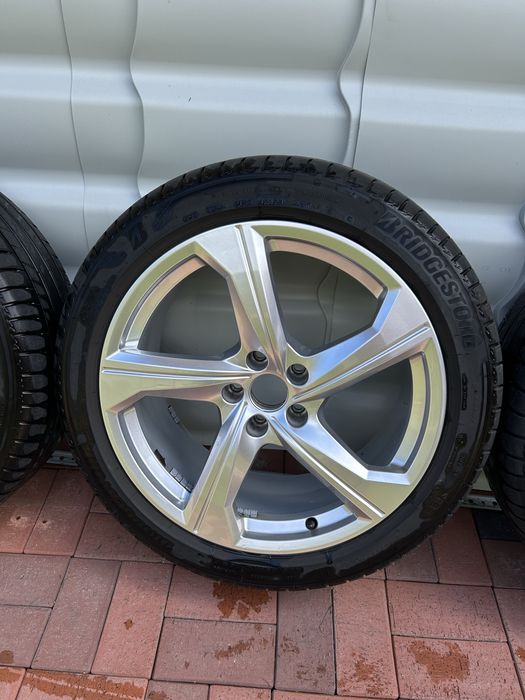 Jante Audi A6, 245/45/19, anv. vara, Bridgestone Turanza, dot 24/2023