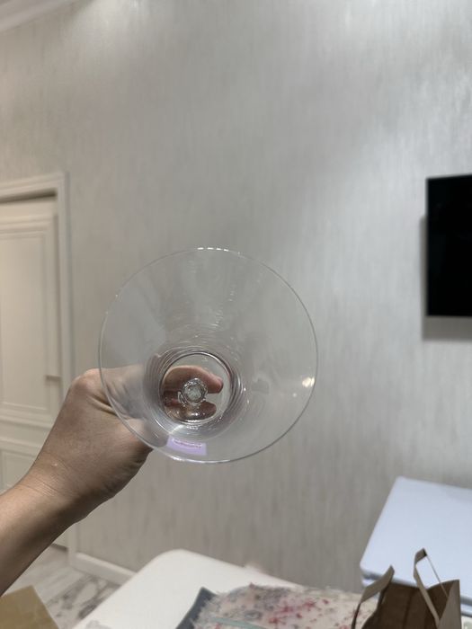 Новые фужеры с рюмкой