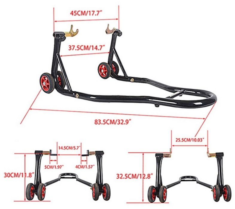 Стойка мотор предна+задна комплект