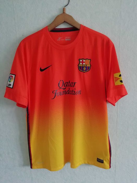 Barcelona Puyol Nike оригинална тениска фланелка Барселона Пуйол XL
