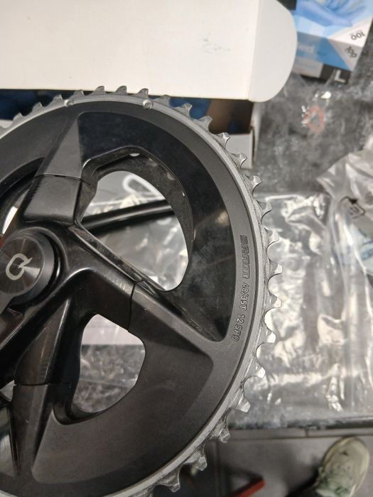 Sram Rival 48/35 курбел 12 скорости Quarq power meter