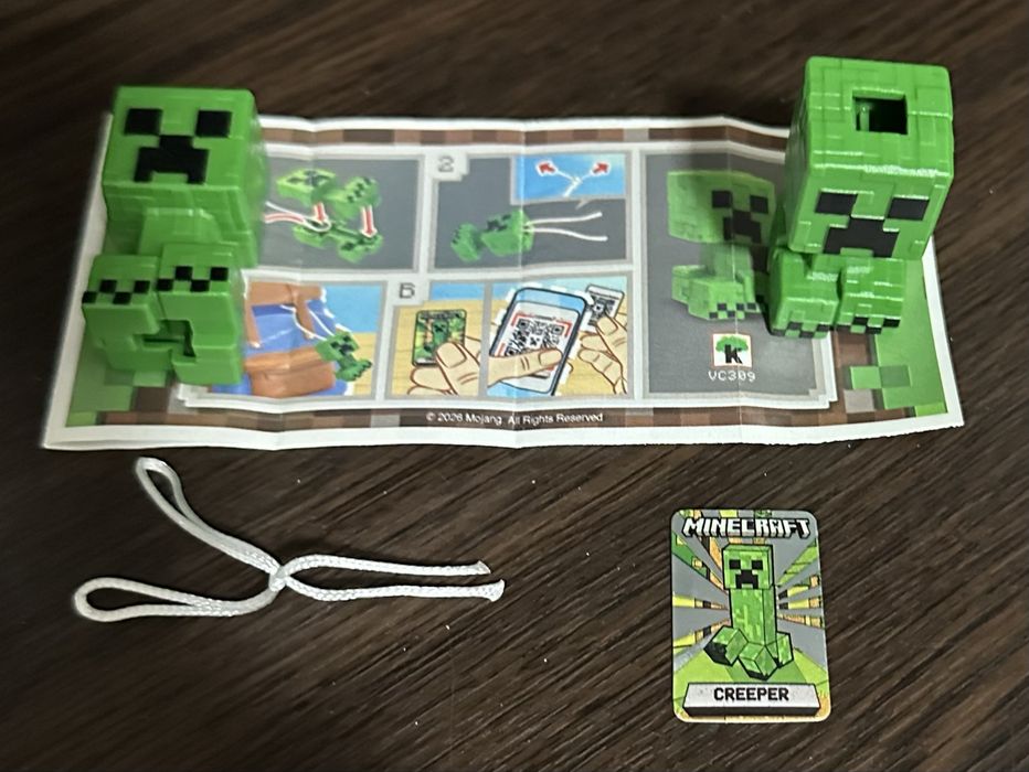 Фигурки/Игрушки kinder joy minecraft