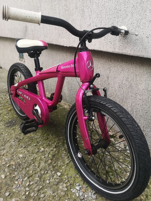Bicicleta copii Mercedes Benz 16 zoll, 2 in 1, aluminiu, 3 ani+