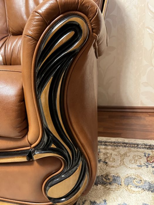 Мягкий кожаный уголок Беларусь