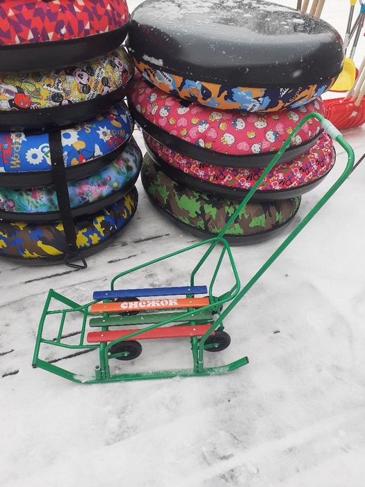 Санки новые детские