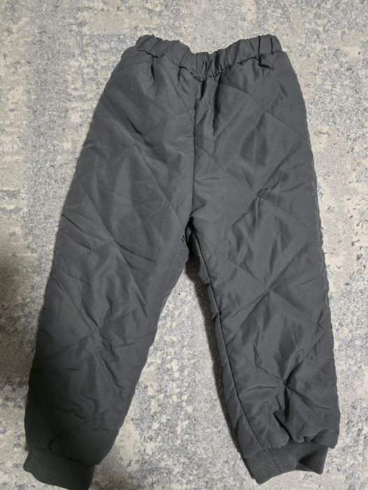 Pantaloni matlasati pentru copii, H&M, nepurtati, masura  92