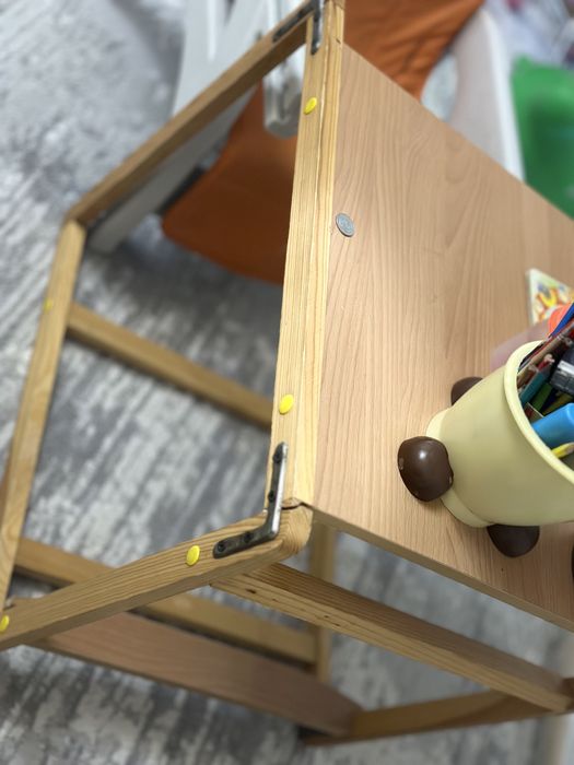 Детский столик деревянный