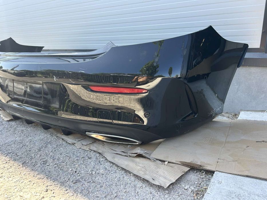 Mercedes W205 C class coupe задна броня AMG