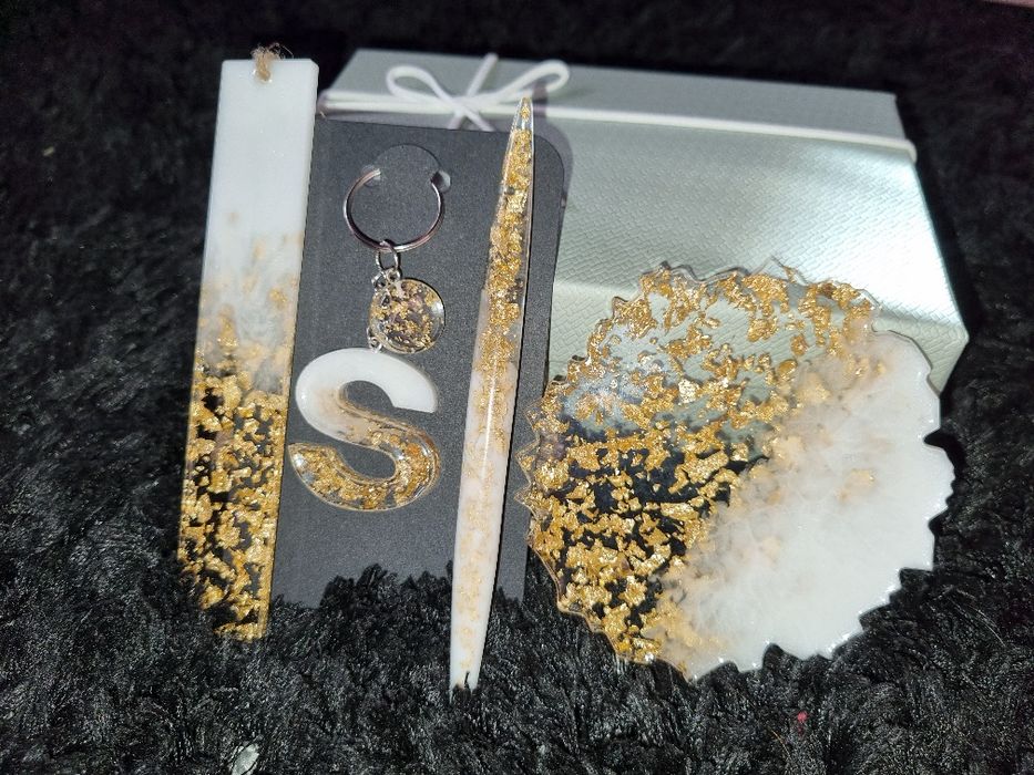 Подаръчен комплект от епоксидна смола