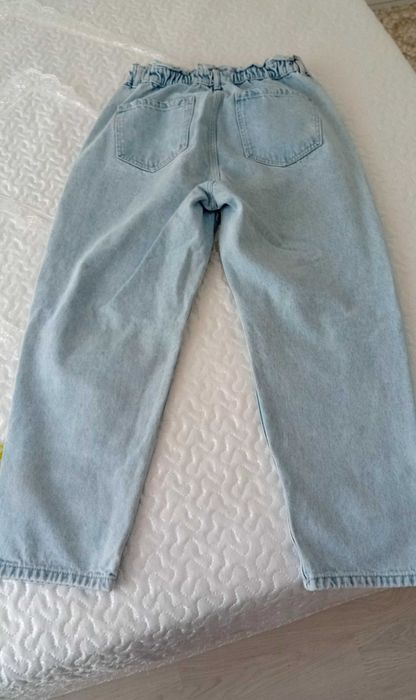 Сини дънки с ластик Sinsay