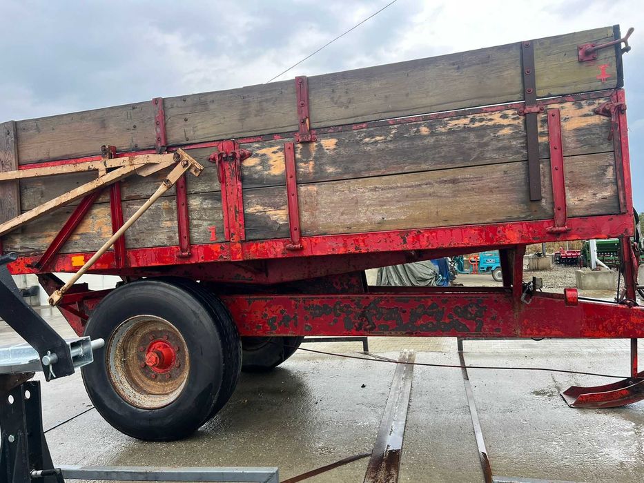 Remorca agricola basculabila BAV - sarcina 6-7 Tone + Video