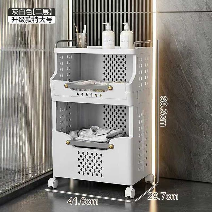 Органайзер на колесах с ящиками 2-3-4 уровня