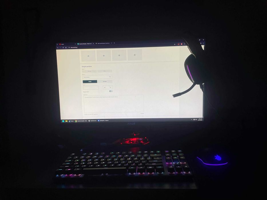 Setup Gaming Complet(PC+Monitor+Periferice)
