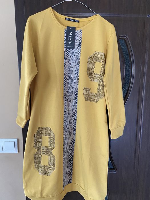 Rochie de zi galbena