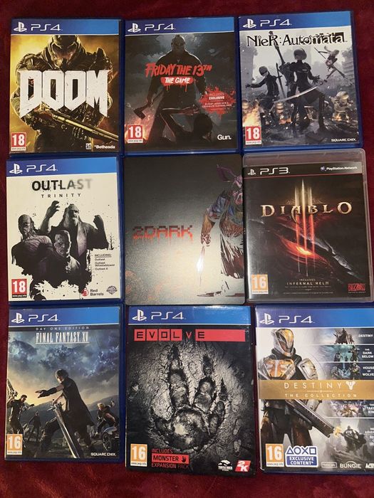 Игри за PS4 (  и  PS3 )