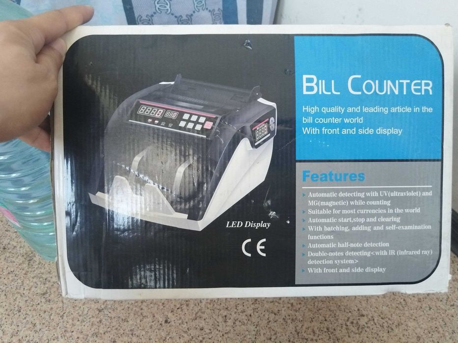Счетная машинка для денег bill counter 5800 б/у