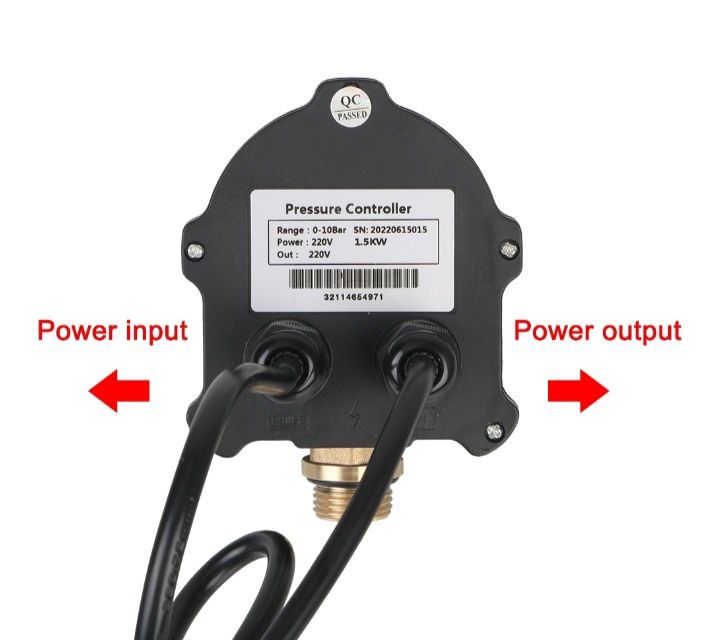 Реле давления воды электронное