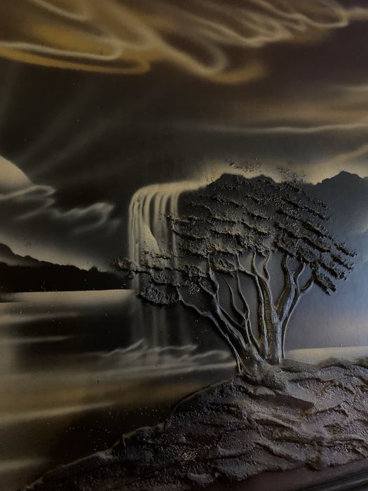 Tablou nou 3d foita aur