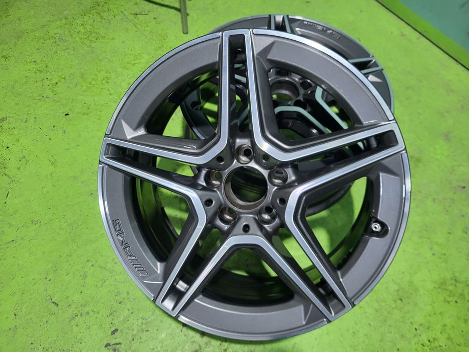 2 бр 18 5x112 Mercedes CLA AMG лети джанти c class w205 5х112 джанта