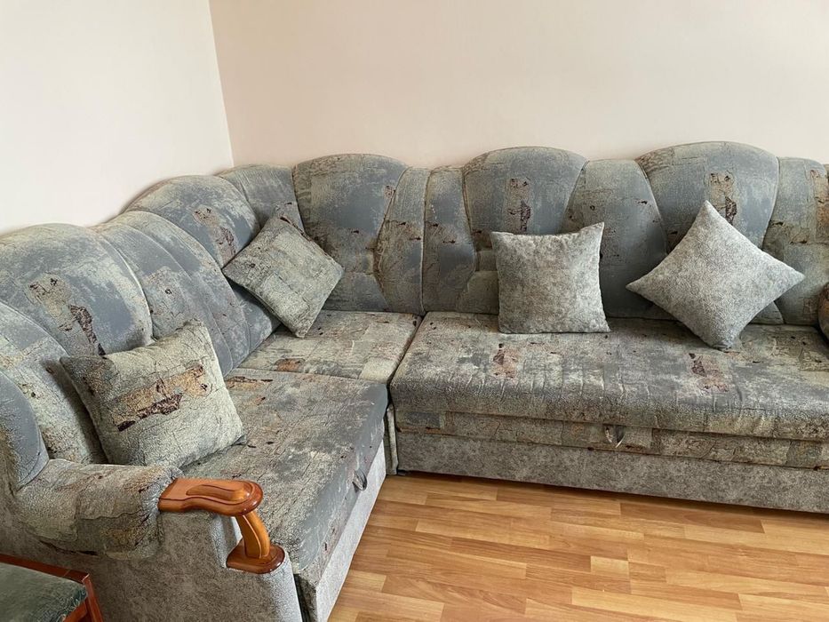 Диван угловой с креслом