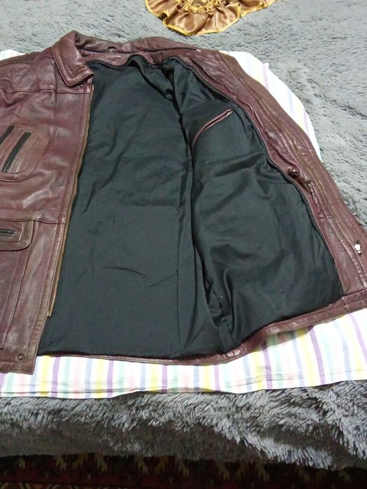 Куртка мужская кожаная