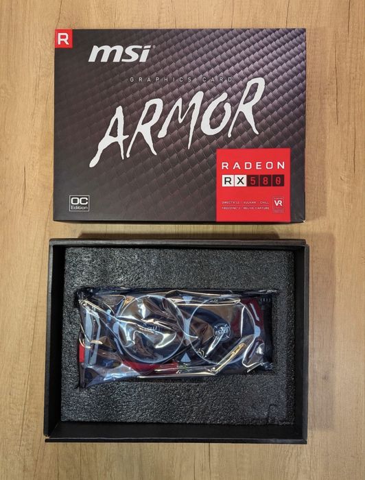 Placa video rx 580 8gb msi armor