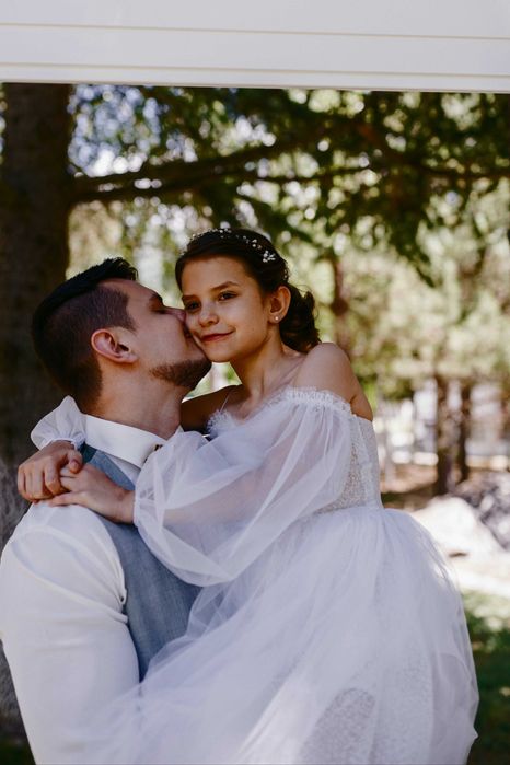 Шаферска Рокля за шаферка момиче 8 години