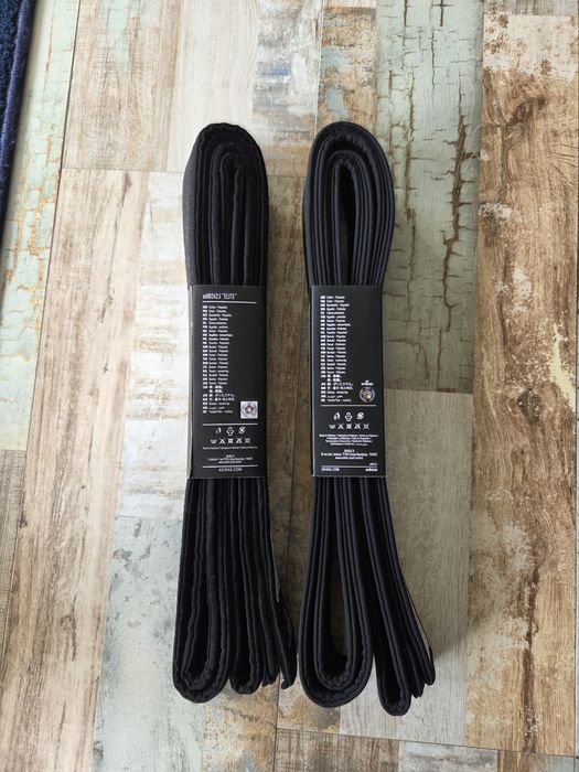 Пояс Judo черный Adidas оригинал