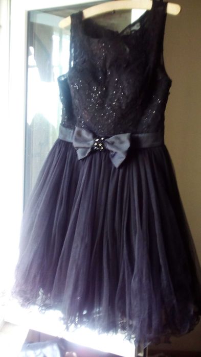 rochie dantela si tul + rochie culoarea piersicii